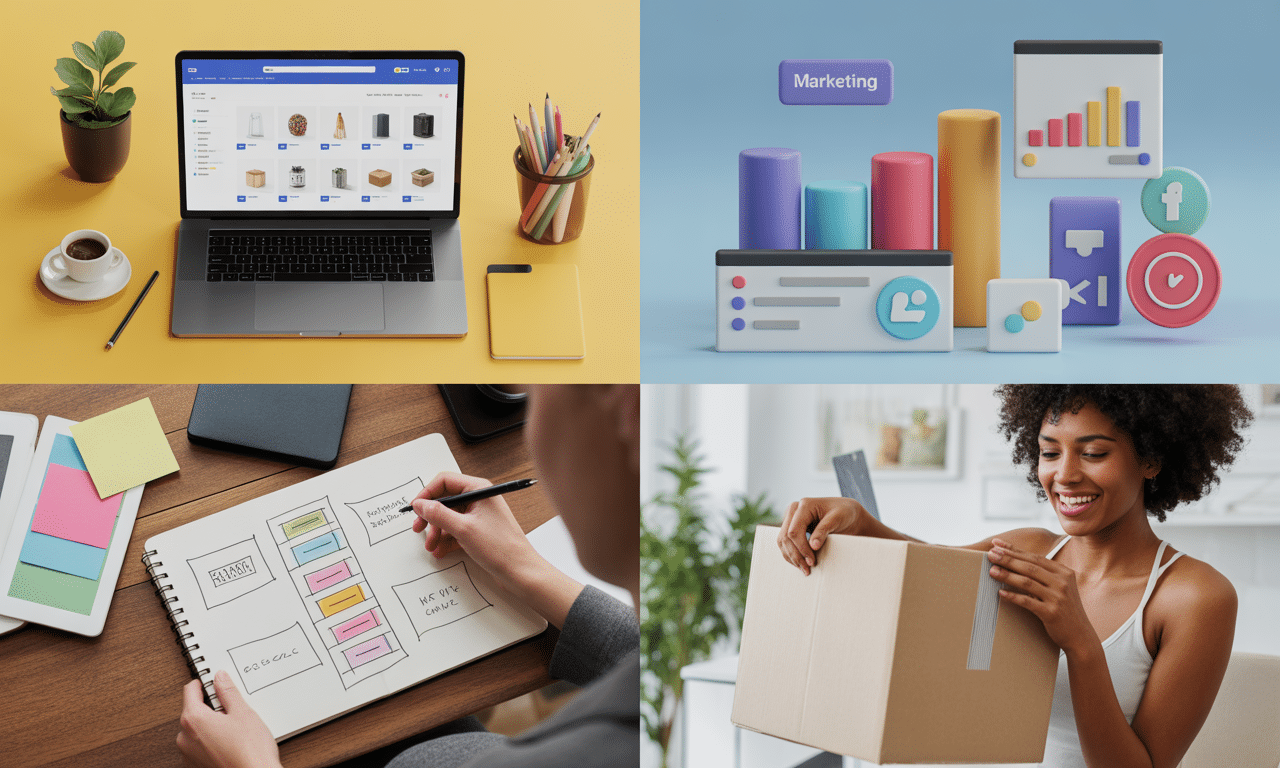 découvrez les étapes indispensables pour lancer votre boutique en ligne avec succès. apprenez à choisir votre produit, créer votre site, optimiser votre marketing et gérer vos ventes pour vous démarquer dans le monde du e-commerce.