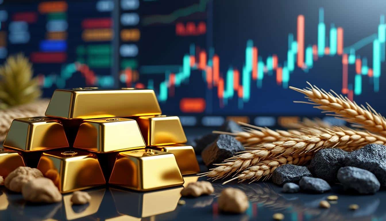 découvrez comment la fluctuation du prix de l'or impacte le marché des matières premières et les stratégies d'investissement associées.