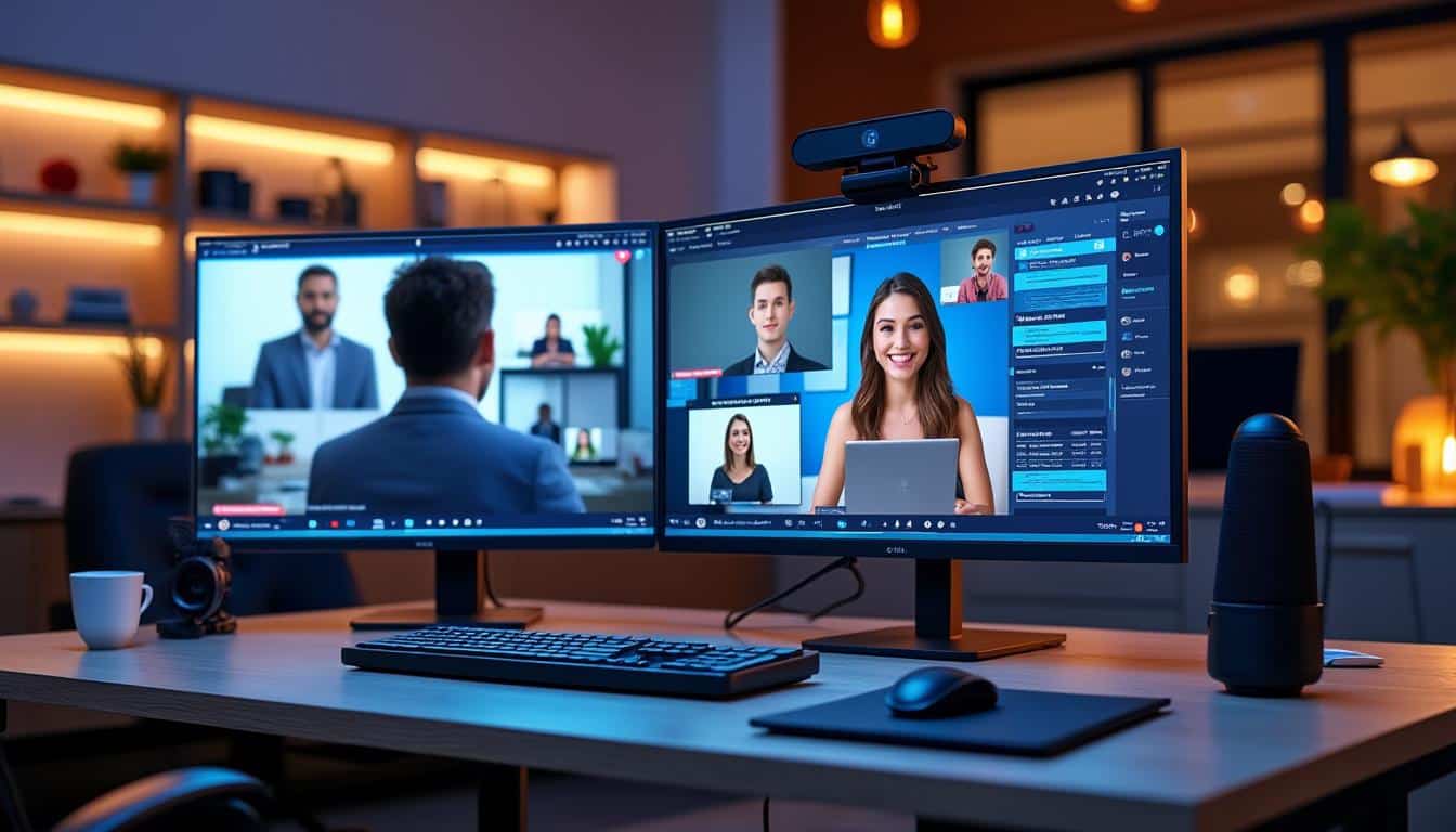 découvrez comment la diffusion de conférences préenregistrées peut simuler un direct pour un webinar automatisé, offrant une expérience interactive et fluide.
