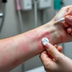 découvrez comment l'application de pommades aux corticoïdes locaux s'intègre efficacement dans le traitement du psoriasis pour soulager les symptômes et améliorer la qualité de vie.