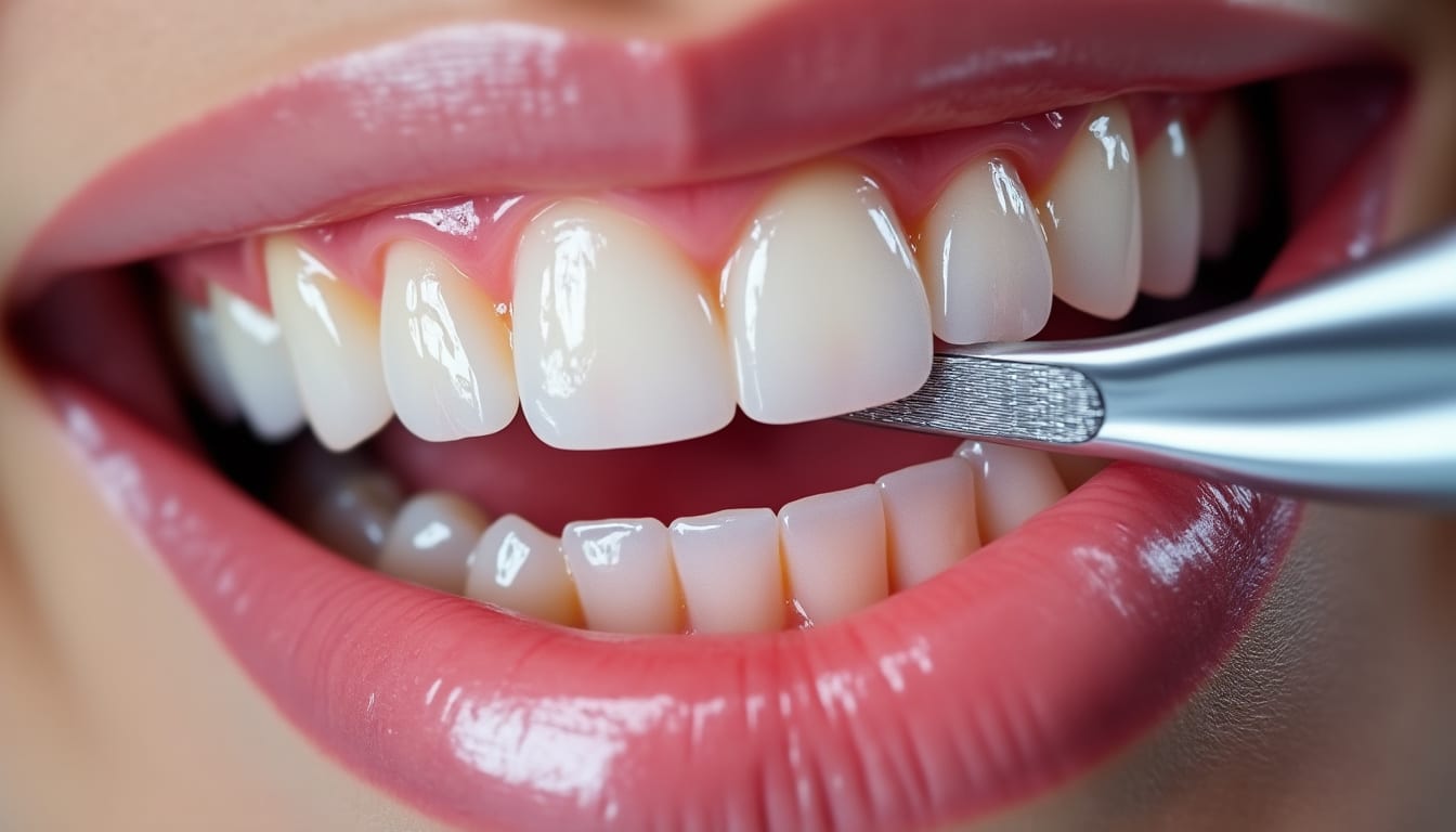 le détartrage sous-gingival profond est une méthode efficace pour traiter la parodontite et améliorer la santé des gencives.