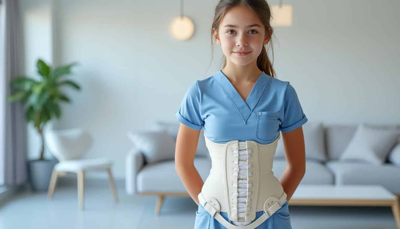 découvrez comment le port d'un corset orthopédique adapté contribue efficacement à la correction de la scoliose, améliorant le confort et la posture.