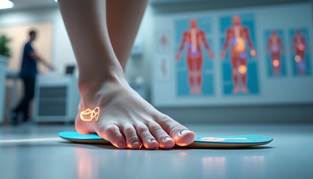 découvrez comment le réglage des capteurs proprioceptifs du pied améliore la posturologie et l'équilibre pour un meilleur bien-être corporel.