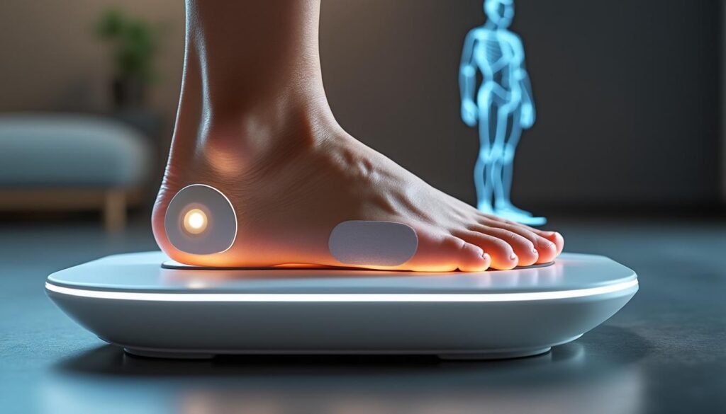 découvrez comment le réglage des capteurs proprioceptifs du pied améliore la posturologie et l'équilibre pour un meilleur bien-être corporel.