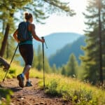 découvrez comment la propulsion des bras avec les bâtons dynamise la marche nordique pour améliorer votre puissance, votre endurance et votre plaisir en pleine nature.