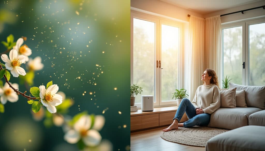 découvrez comment l'éviction des pollens printaniers peut réduire efficacement les symptômes de la rhinite allergique pour un soulagement durable au printemps.